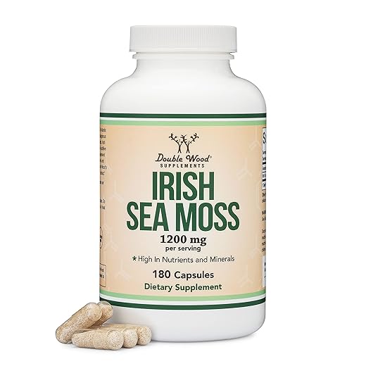 Double Wood Irish Sea Moss Capsules